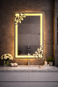 AuraLeaf Dimmable Touch Sensor LED Mirror (Custom Size Available)