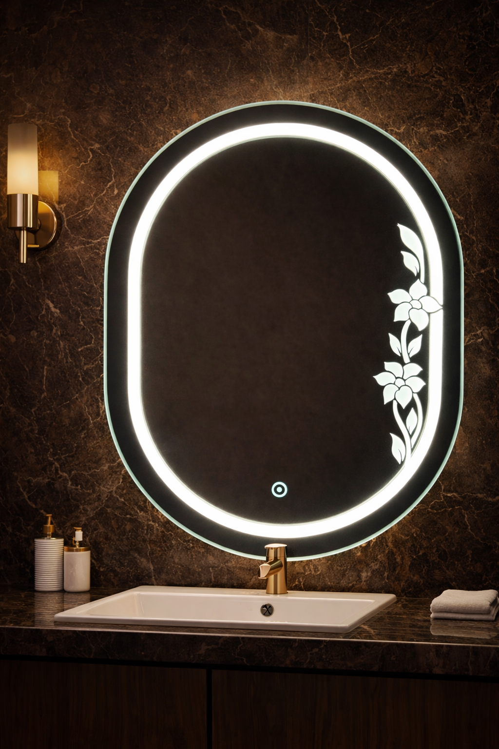 Serenza LED Mirror – Dimmable Touch Sensor | Custom Sizes Available